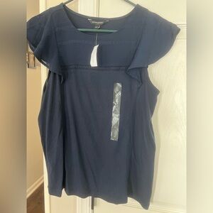 Banana Republic Navy Blue Blouse